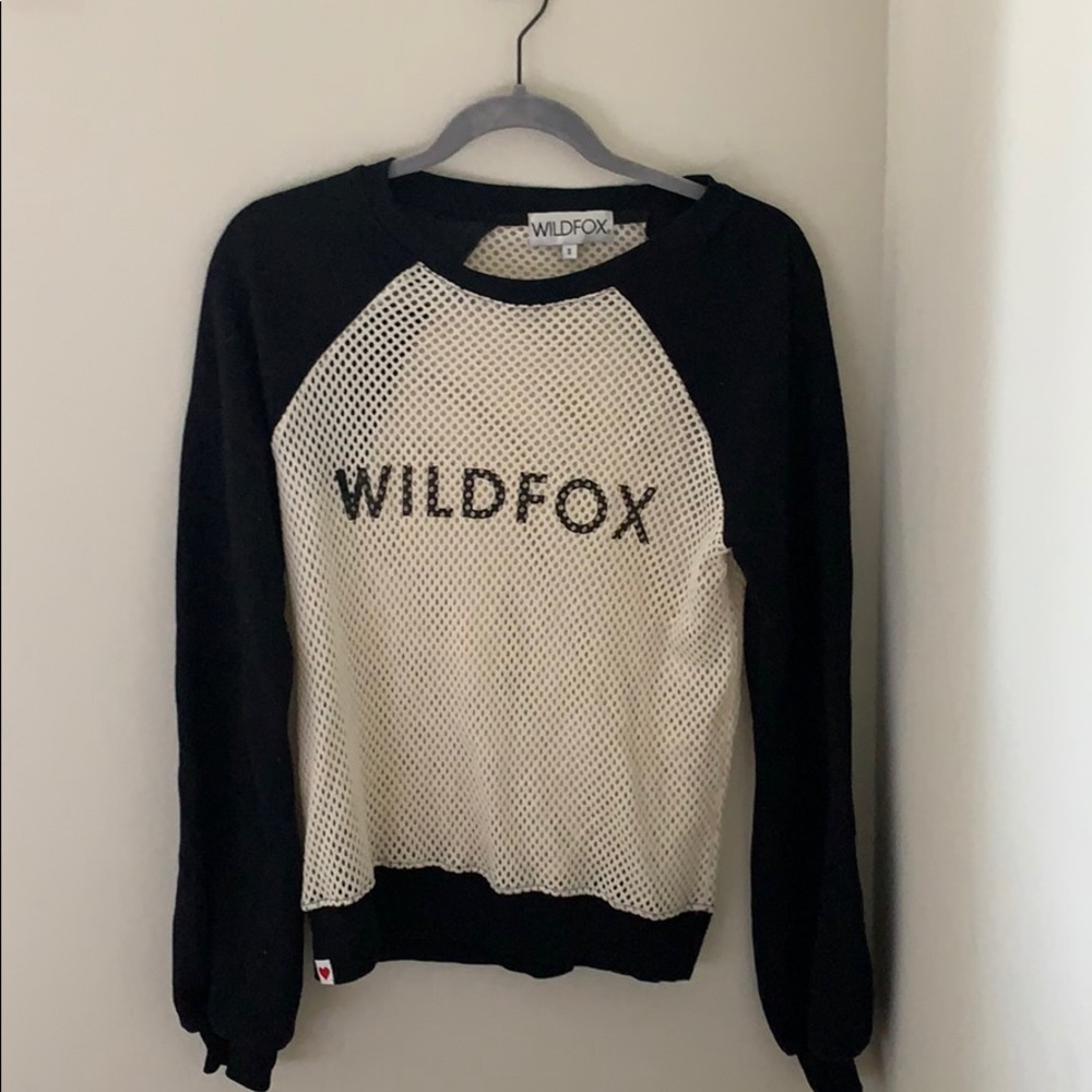 Wildfox - sweater with mesh